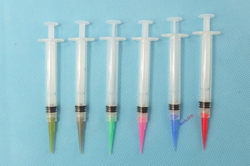3ml non-graduation-scaled Luer lock Industrial Syringes w/ Tips