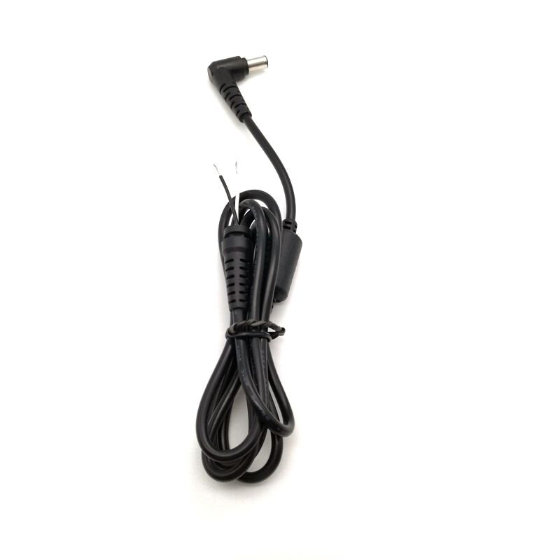 2 stücke 6,0x4,4mm/6.0*4,4mm DC Spitze Stecker Netzteil Kabel Winkel Adapter Jack kabel für Sony Fujitsu Laptop Ladegerät AC Adapter