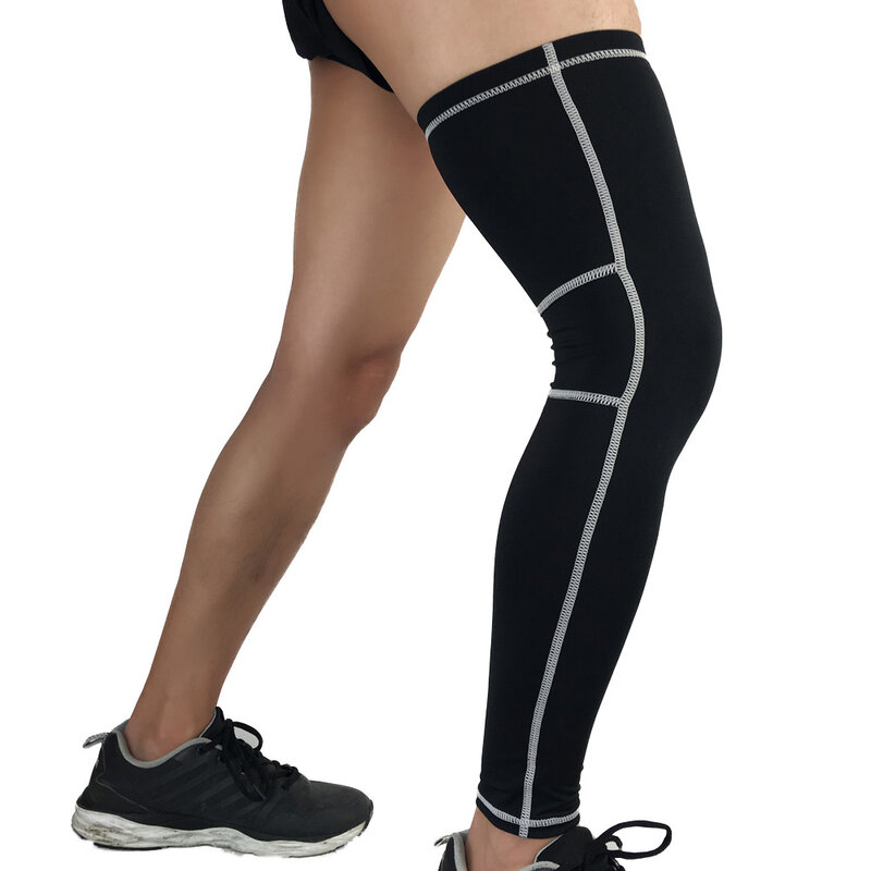 Rodillera protectora para pierna deportiva, soporte envolvente para ejercicio al aire libre, SPSLF0052