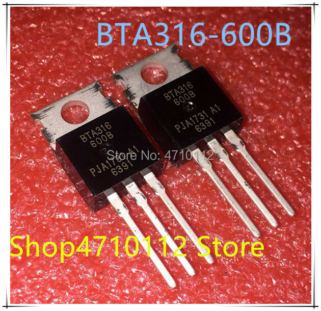 新 10 ピース/ロット BTA316-600B BTA316-600 BTA316 600B BTA316600B 600V 16A to-220 IC