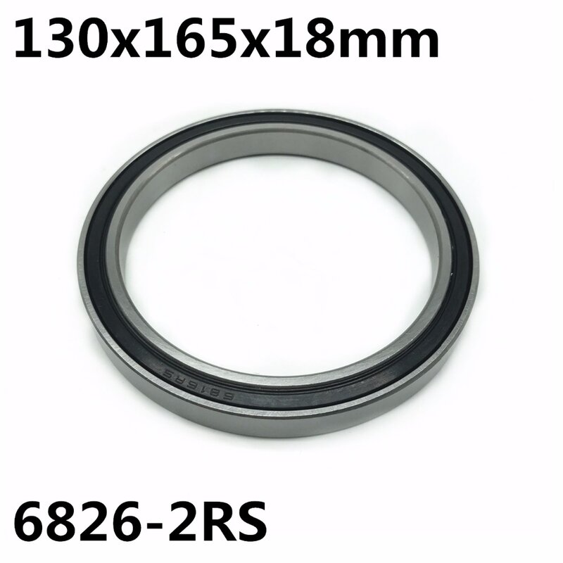 1 pz 6826-2RS 130x165x18mm l'alta qualità di ultra-sottili cuscinetti radiali a sfere 6826RS 6826
