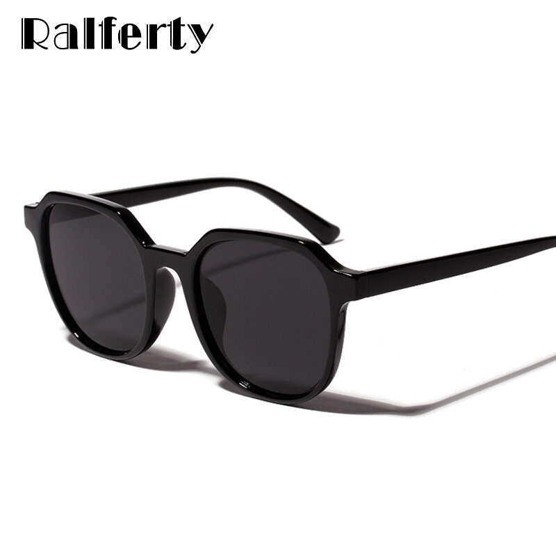 Ralferty-gafas de sol Retro para mujer, lentes de diseñador de marca, Vintage, UV400, montura de plástico, W813060, 2019