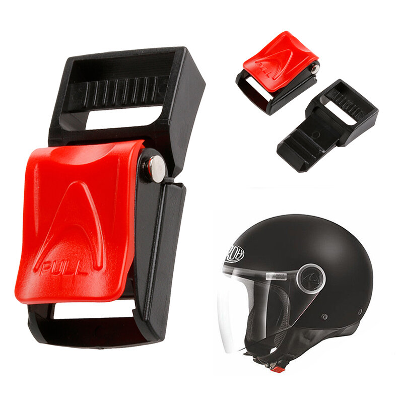 QILEJVS – accessoires pour casques de moto, attache menton à Clip de vitesse, sangle à dégagement rapide, 2019