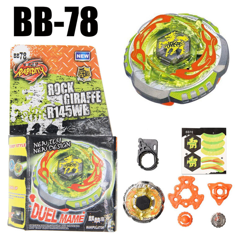 TOUPIE BURST-B-X giratoria BEYBLADE, accesorio para la parte superior, Rock, escorpio, Metal Fusion, 4D, BB-65