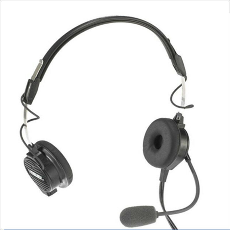 Skórzane poduszki na uszy nausznik nauszniki do zestawu słuchawkowego Telex airman 850 o średnicy 58mm