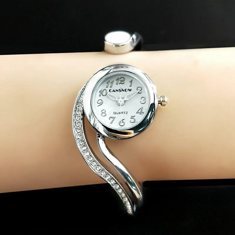2023 New Luxury Brand Watch For Women Rose Gold Small Dial Steel Bracelet Analog Quartz Wrist Watches Gift Clock Montre Femme