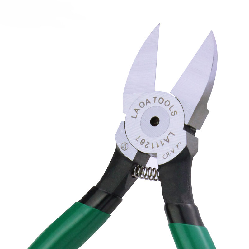 LAOA CR-V plastikowe szczypce 4.5/5/6/7 cal biżuteria przewód elektryczny przecinaki boczne Snips narzędzia ręczne narzędzie elektryka