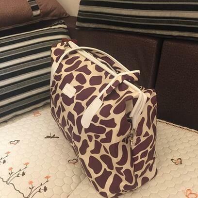 Bolso de equipaje impermeable para mujer, bolsa de viaje multifuncional, portátil, de viaje, de alta calidad