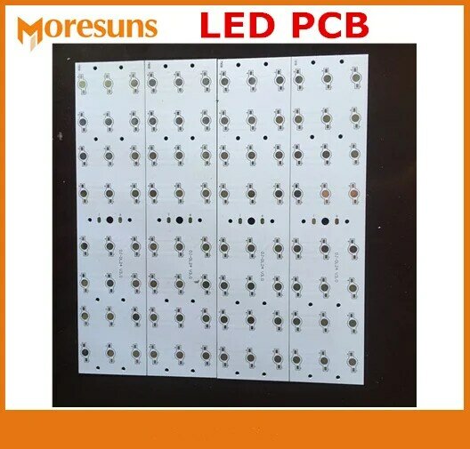 High Power 1.0mm 1.2mm 2mm LED Aluminium PCB Custom LED Circuit Board T8 LED Tube light SMD LED PCBA