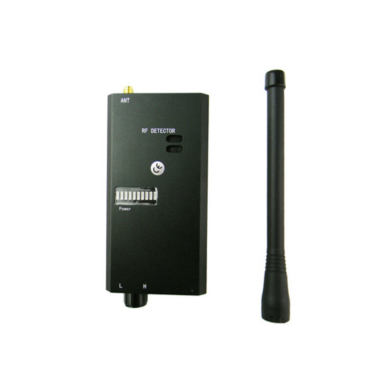 Alta QuanlityWireless Filo Tap Detector RF Video e Audio Rilevatore di Segnale RF Nero Metal Detector per govermant e di polizia 007A