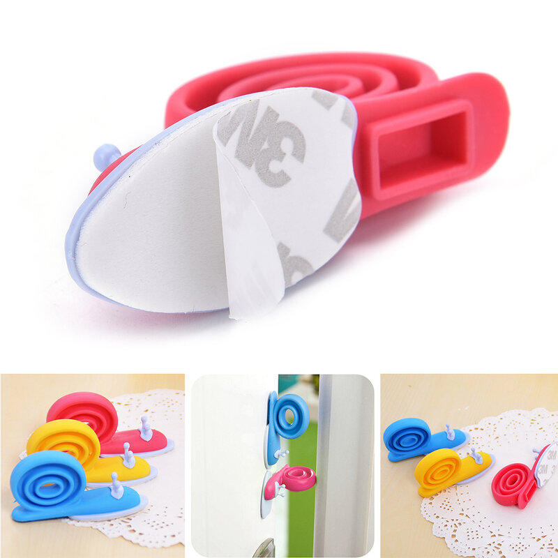 Nette Kawaii EVA Kunststoff Baby Sicherheit Tür Stopper Schutz Kinder Kid Safe Schnecke Form Tür Stoppt Baby Pflege Zufällige Farbe