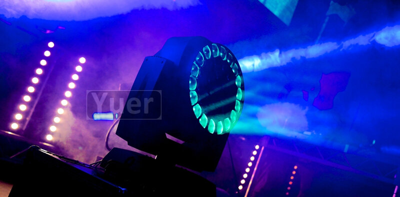 4 Teile/los K20 Perfekte Waschen Strahl Bühne Effekte Licht 37x15W LED Big Bee Auge Moving Head Lichter DMX512 DJ Disco Party Musik Licht