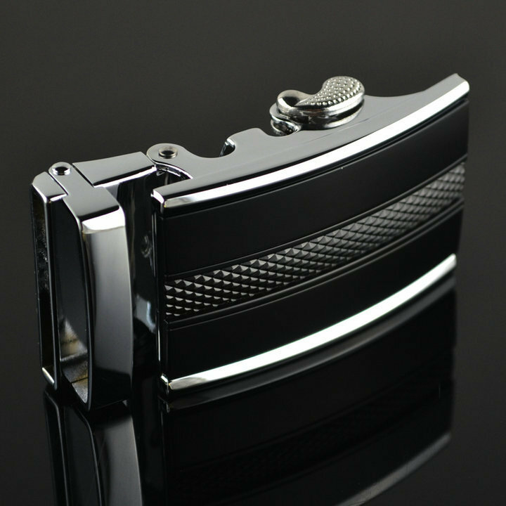 Cinturón de cuero con hebilla automática para hombre, accesorio de marca de lujo de diseñador famoso, de alta calidad, ideal para regalo, LY125-0112, 3,5 cm, nuevo