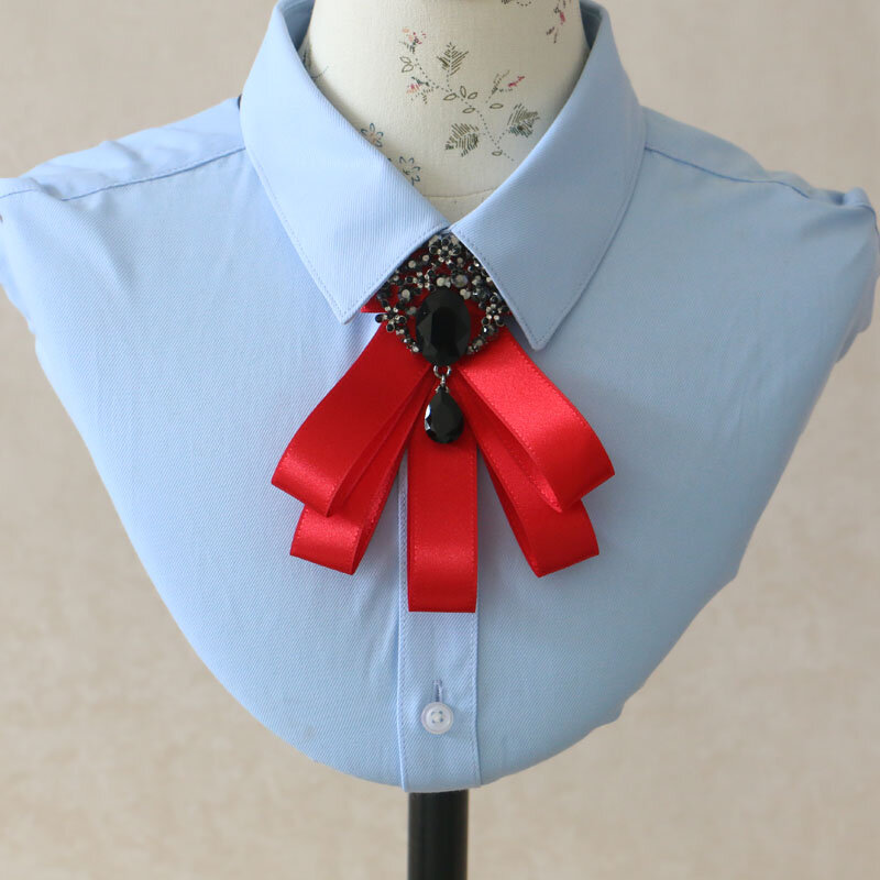 Neues Freies Verschiffen mode männer männlich weiblich Hohe-grade Britischen mode bräutigam Groomsmen kragen bogen krawatte Koreanische doppel headwear