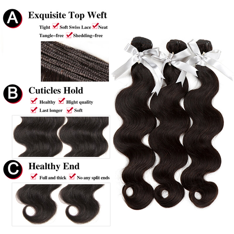 Гладкие бразильские волнистые волосы, искусственные Реми 8-36 дюймов, 100% натуральные черные человеческие волосы для наращивания для черных женщин