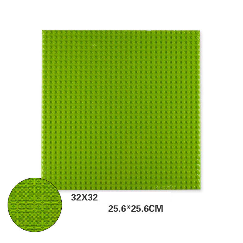 Double-sided 32*32 Dots Floor Baseplate For Small Brick DIY Building Blocks Base Plate For Tower Classic Blocks Figure Toy