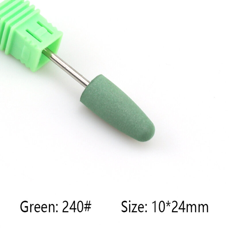 28 Type 1Pcs Silicon Nail Drill Bit Electric Manicure Machine Burr Milling Cutter For Pedicure Cuticle Clean Files Tools