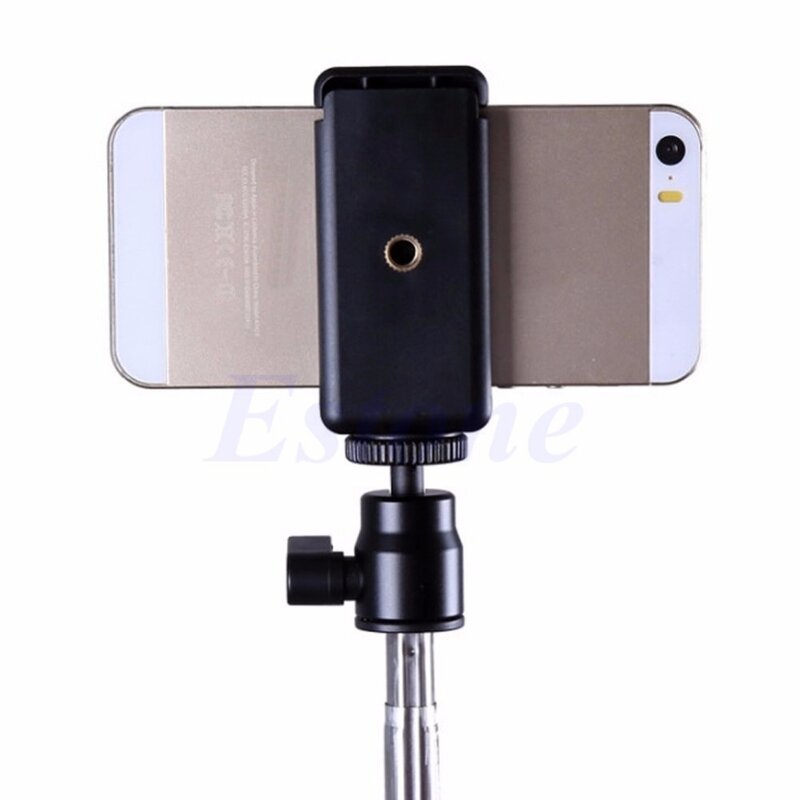 Universal Tripod Monopod Stand Mount Selfie Clip Bracket Holder For iPhone 6 HTC