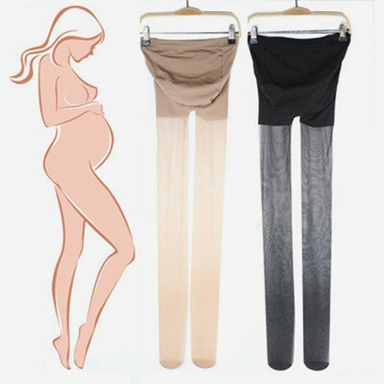 2 шт./лот Одежда для беременных весенне-летние новые ультратонкие чулки для беременных женщин оптовая продажа живот подъем XL