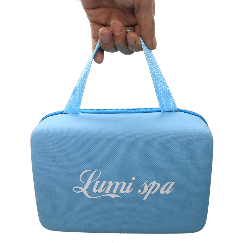Hard Waterproof and shockproof EVA carrying case protective sleeve for Nuskin LumiSpa(Case only) without Lumispa nor cream