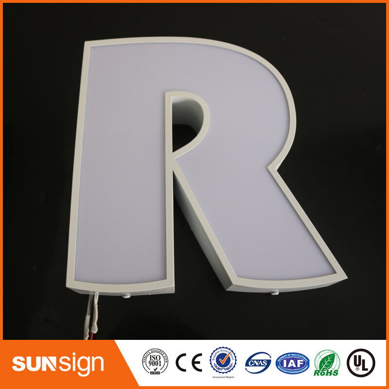 Светодиодный знак, акриловый светодиодный канальный знак, наружный/внутренний светодиодный логотип