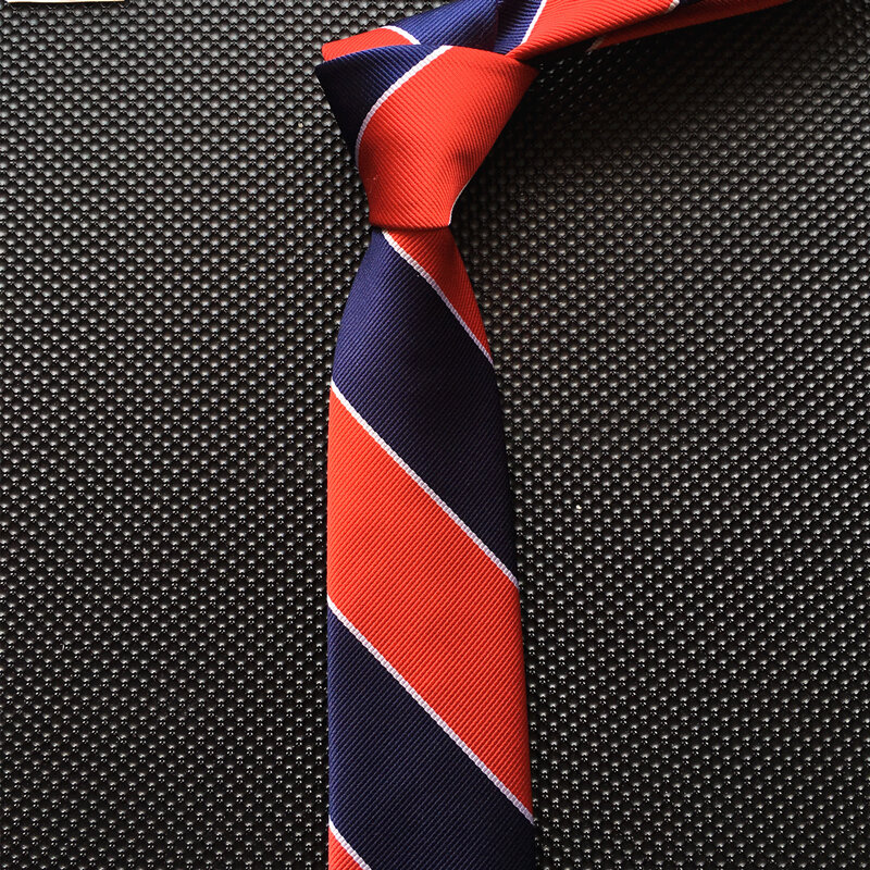 SHENNAIWEI-ربطة عنق مخططة 6 سنتيمتر للرجال ، هدية