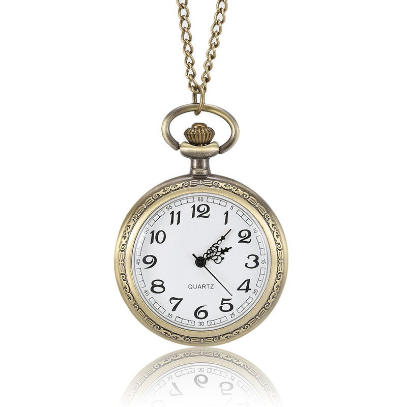 1 Pcs ผู้หญิงควอตซ์นาฬิกาแกะสลักกรณี Vintage ที่น่าสนใจวันเกิดวันพ่อปัจจุบัน