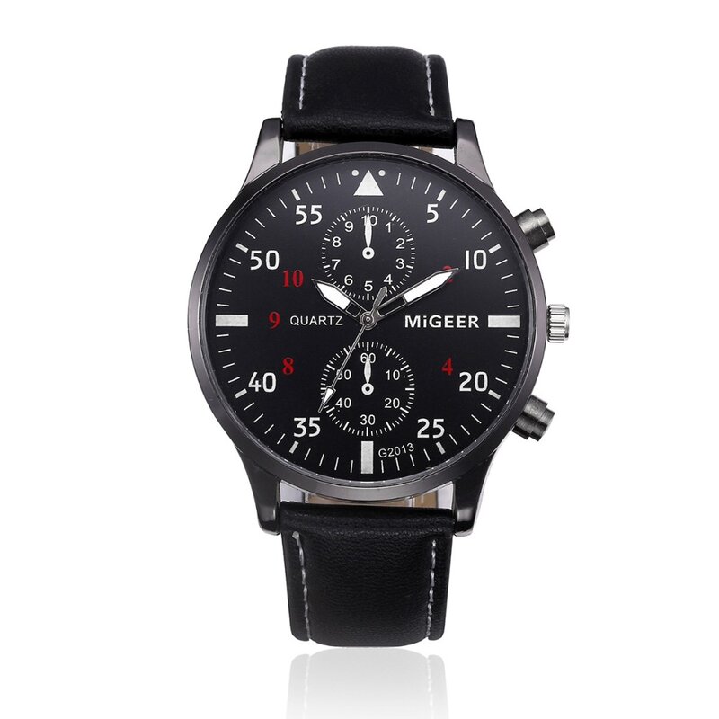 Top Brand Luxe Heren Horloge Mode Horloge Voor Mannen Horloge Sport Horloges Leather Casual Horloge Reloj Hombre Erkek Kol saati