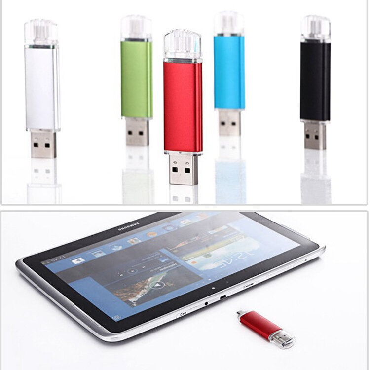 Флеш-накопитель OTG USB 2023, 256 ГБ, 128 ГБ, 64 ГБ, флеш-накопитель для телефона Android, Флешка 32 Гб, флеш-накопитель otg usb 2,0, USB-накопитель без оплаты почты