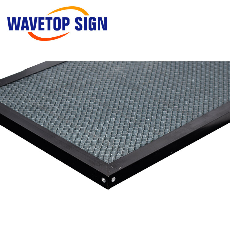 WaveTopSign-طاولة عمل على شكل قرص العسل لآلة القطع بالليزر CO2 ، 400 × 600 ، 470 × 630 مللي متر