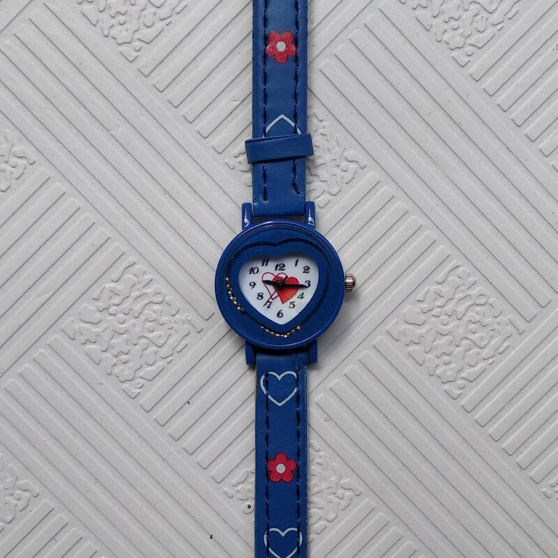 2019 latest appointment Children's Watches Fashion Love Heart Women Watch For Girls Kids Bracelet Clock Dress Child Wristwatch
