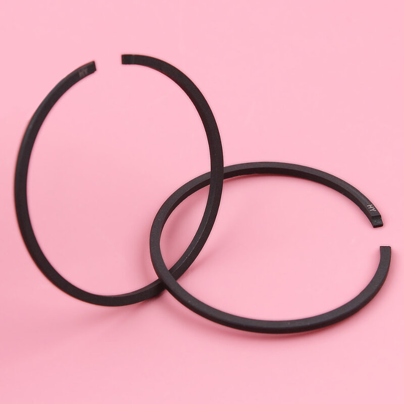 2pcs 38mm x 1.5mm Piston Rings For Poulan PP230 PP210 1950 2050 2055 2075 2150 2250 Chainsaw Parts