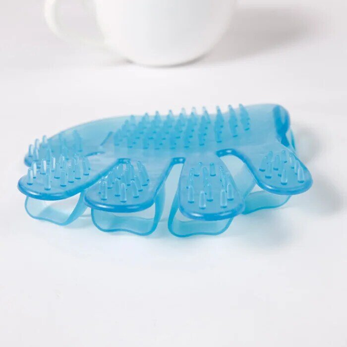 Silicone Hair Scalp Shampoo Brush Comb Head Cleaning Massage Massager Care Tool Manual Body Stress Relax Health
