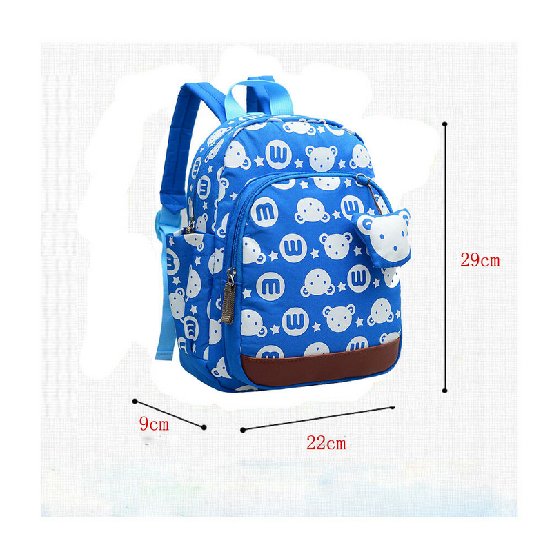 Детская школьная сумка с мультипликационным рисунком, милый рюкзак с кроликом для маленьких мальчиков и девочек, мини-рюкзак для детского с...