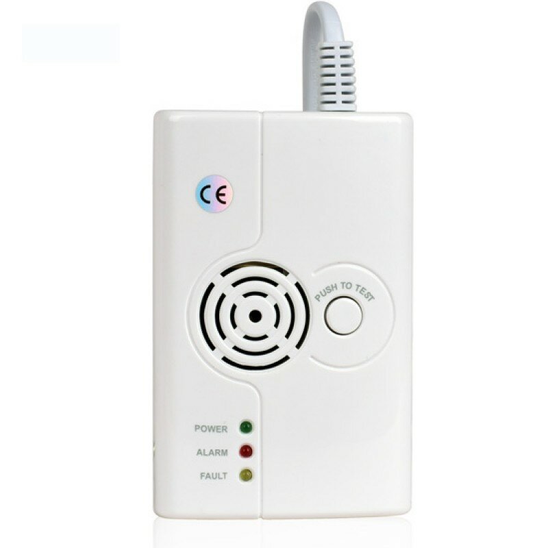 433MHz bezprzewodowy czujnik gazu węgla gazu gazu ziemnego i płynny gaz wykrywania z WIFI GSM 3G wersja systemu alarmowego Vcare inteligentny Alarm System
