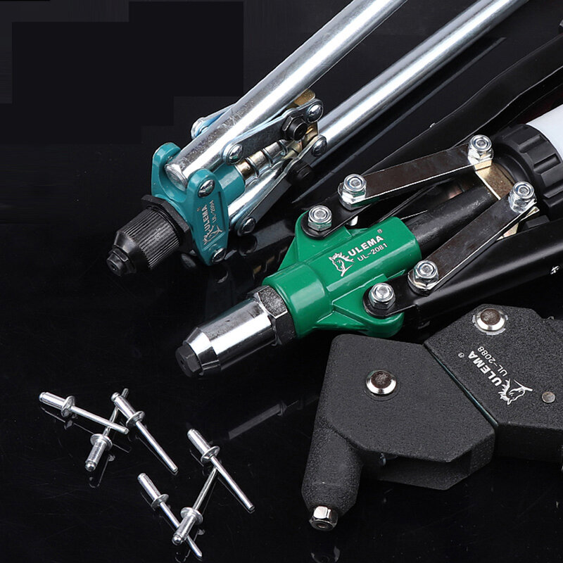 Manual Rivet Nut Gun Riveting Tool Cordless Riveting Drill Adaptor Insert Nut Tool Riveting Drill Adapter