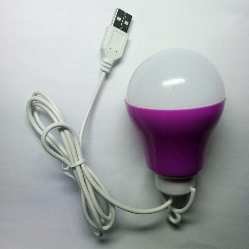 Usbホワイトライトパワーチューブ省エネランプ蛍光ハイト輝度電球