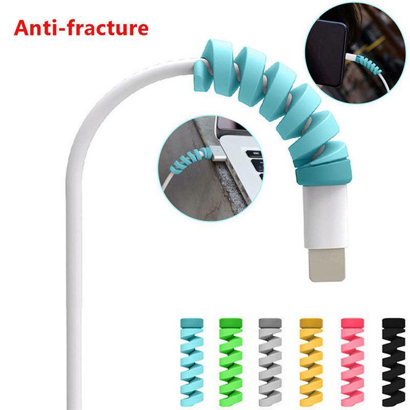 Charging Cable Protector Saver Cover For Apple iPhone USB Charger Cable Cord Adorable Protective Sleeve For Phones Cable