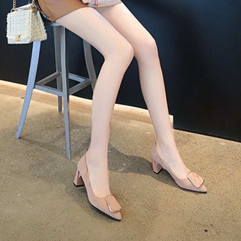 Ho heave 여성 편안한 새 스타일 펌프 신발 여성 패션 신발 hight heel 지적 발가락 펌프 office not-slip lady shoes