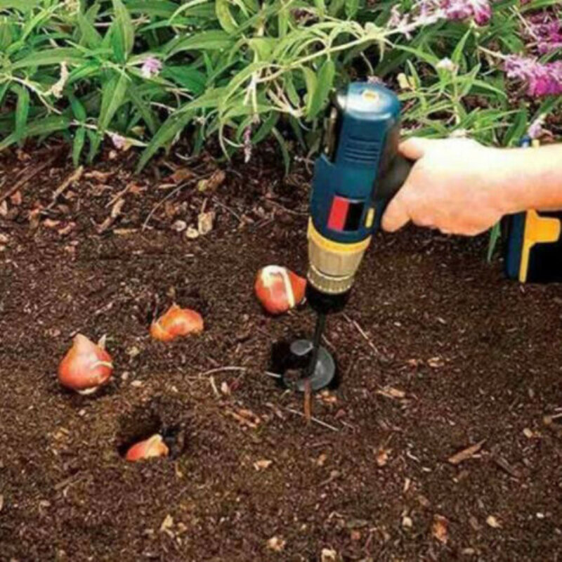 정원 심기 오거 나선형 구멍 드릴 비트 작은 지구 재배자 포스트 구멍 digge 울타리 보어 가솔린 포스트 구멍 파는 정원 도구