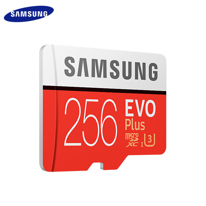 Oryginalny SAMSUNG EVO Plus karty pamięci 32 GB 64 GB 128 GB SDXC/SDHC klasy 10 Flash micro sd 256 GB TF karty sd do smartfona/kamera