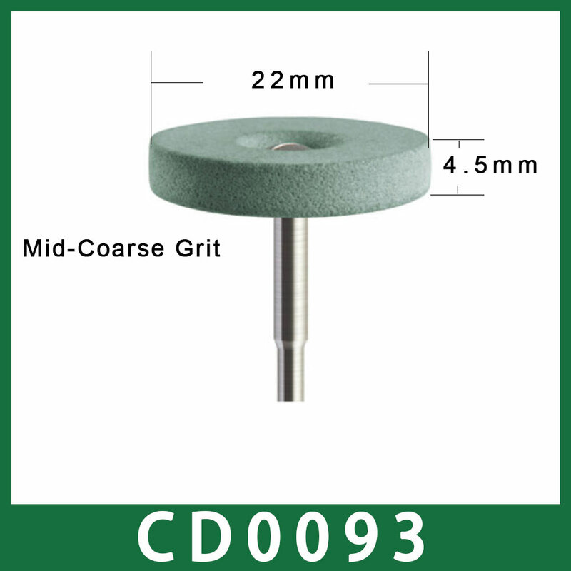 1 sztuka Size22mmx4.5mm ceramiczna szlifierka diamentowa specjalna do szlifowania cyrkonu (HP)