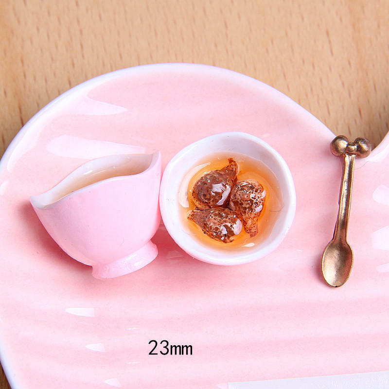 5 Buah Miniatur Rumah Boneka 1:12 Mini Masakan Cina Berpura-pura Makanan untuk Blyth Rumah Boneka Mainan untuk Anak