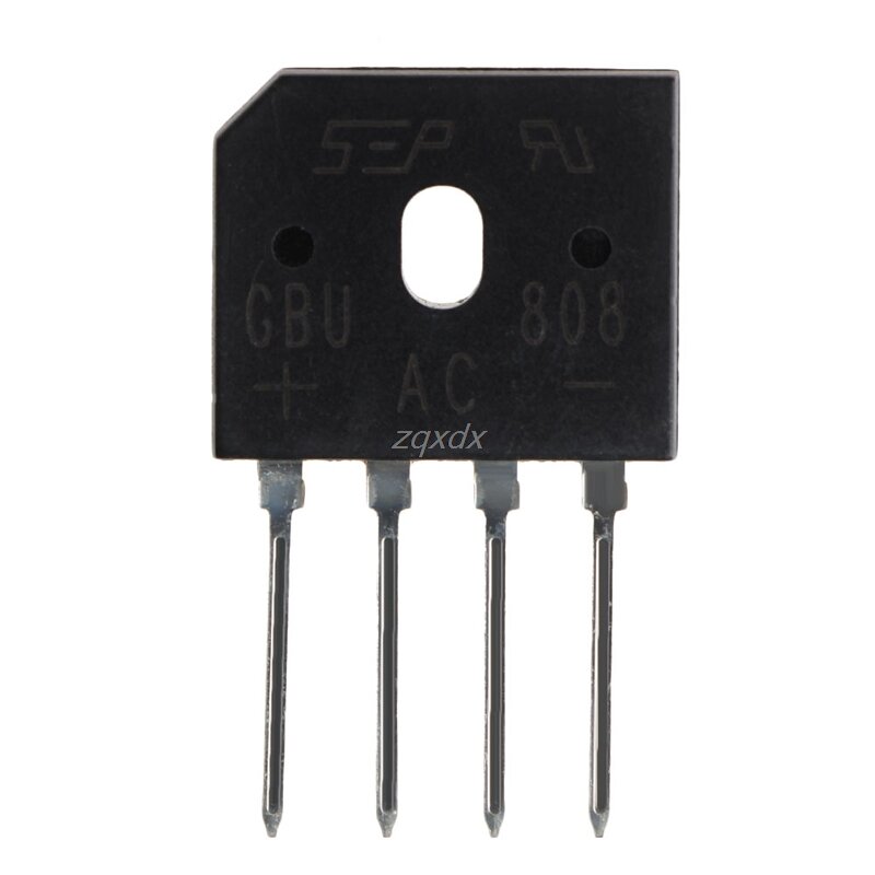 5 шт. GBU808 800 в 8A однофазный диодный мост, выпрямитель IC чип, оптовая продажа и Прямая поставка