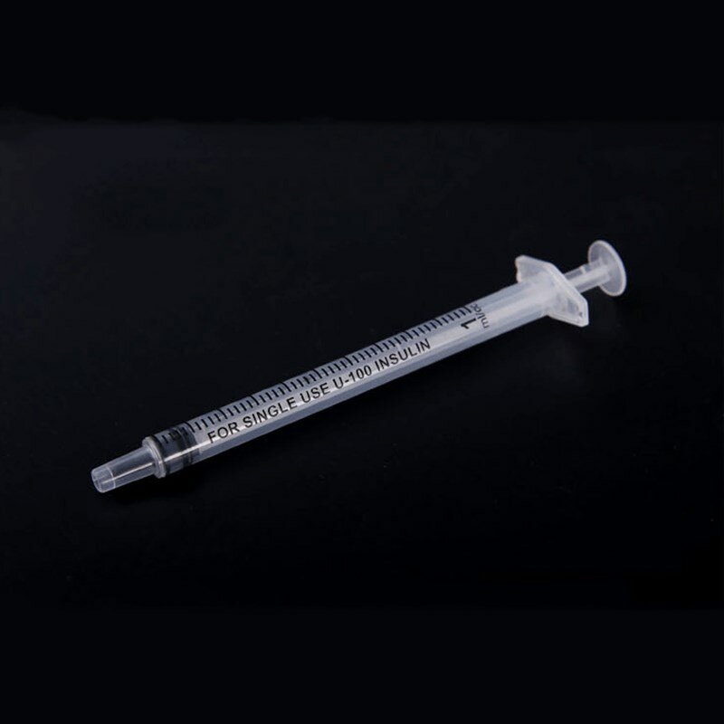 50 pcs 1 ml  2 ml disposable medical Syringes PVC sterile Syringes individual packing For Feeding medicine for child