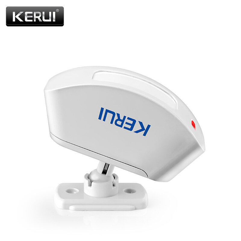 KERUI-Sistema De Alarme De Segurança Doméstica Sem Fio, Cortina Detector Infravermelho, Janela Sensor De Movimento PIR, 433MHz, GSM, PSTN
