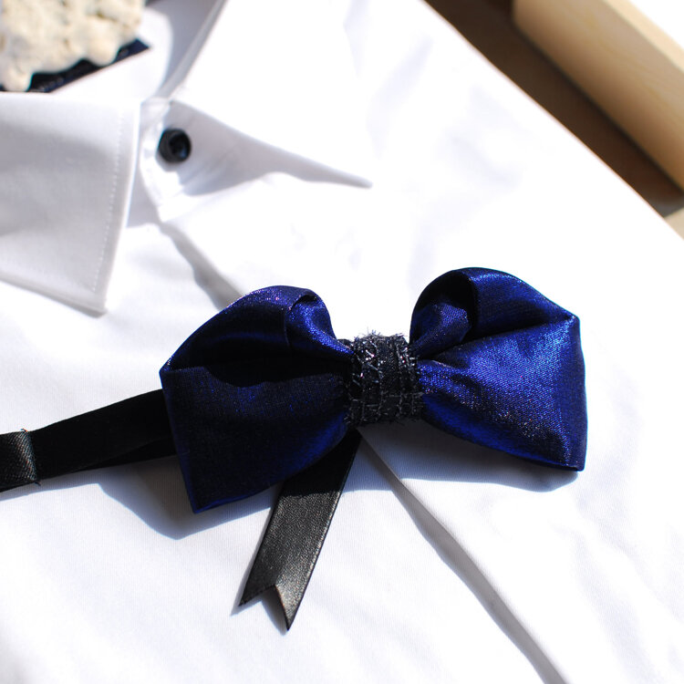 Free Shipping New fashion male Men's female woman Mercerized Rouyu series bow tie marriage gift PARTY in Western Headdress