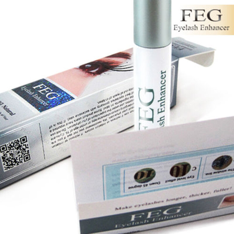 FEG 3ml Eyebrows Eyelash Enhancer Liquid Set Treatment Long Thicker Powerful Makeup Eye lash Growth Serum Cosmetics