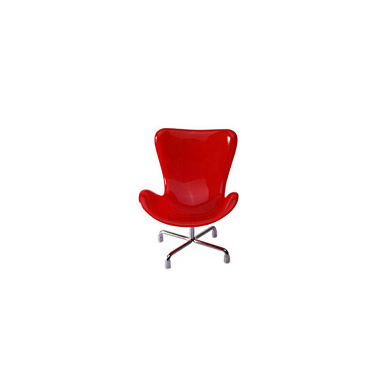 プラスチック製の人形の椅子ピース/ロット,6色の混合1/6,ドールハウスの家具,bjd人形のおもちゃの椅子
