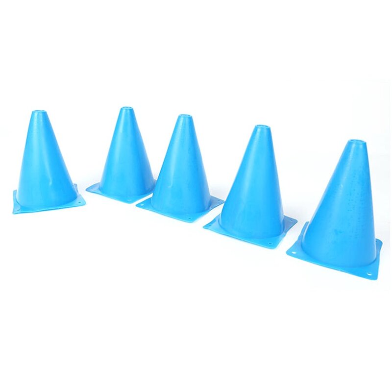 5pcs18cm football training Sport Safety equipment agility training mark skating mark cone freestyle obstacle skating pile cup